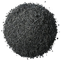 резиновая крошка, фракция 1 мм., черная